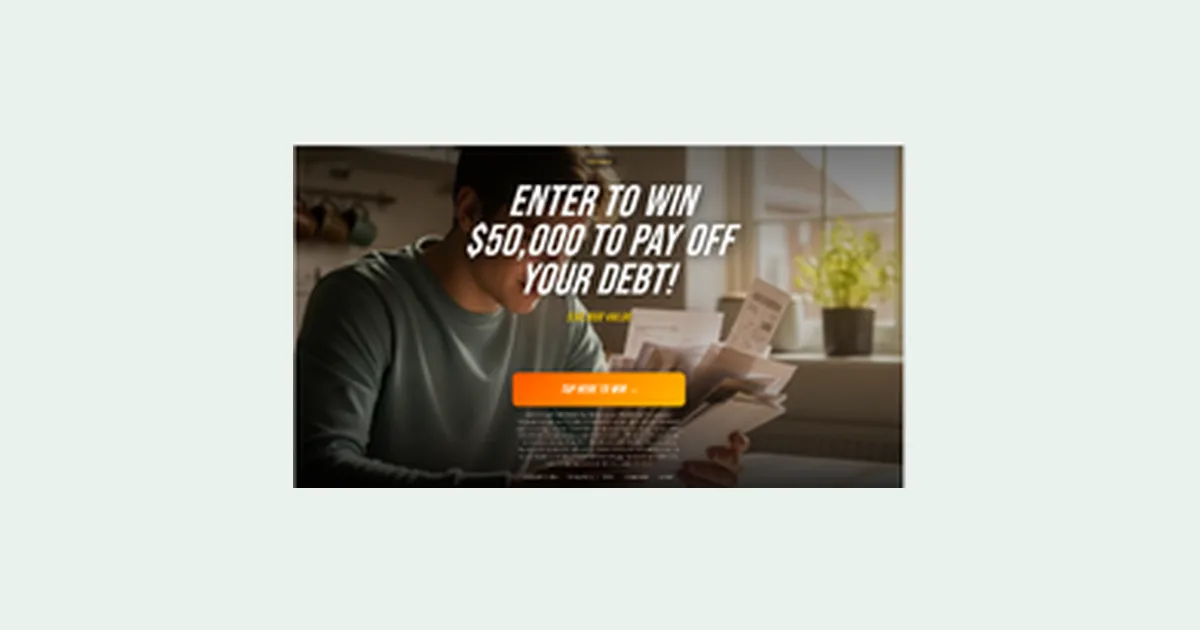 50KSweeps $50,000 Debt Payoff Sweepstakes Review