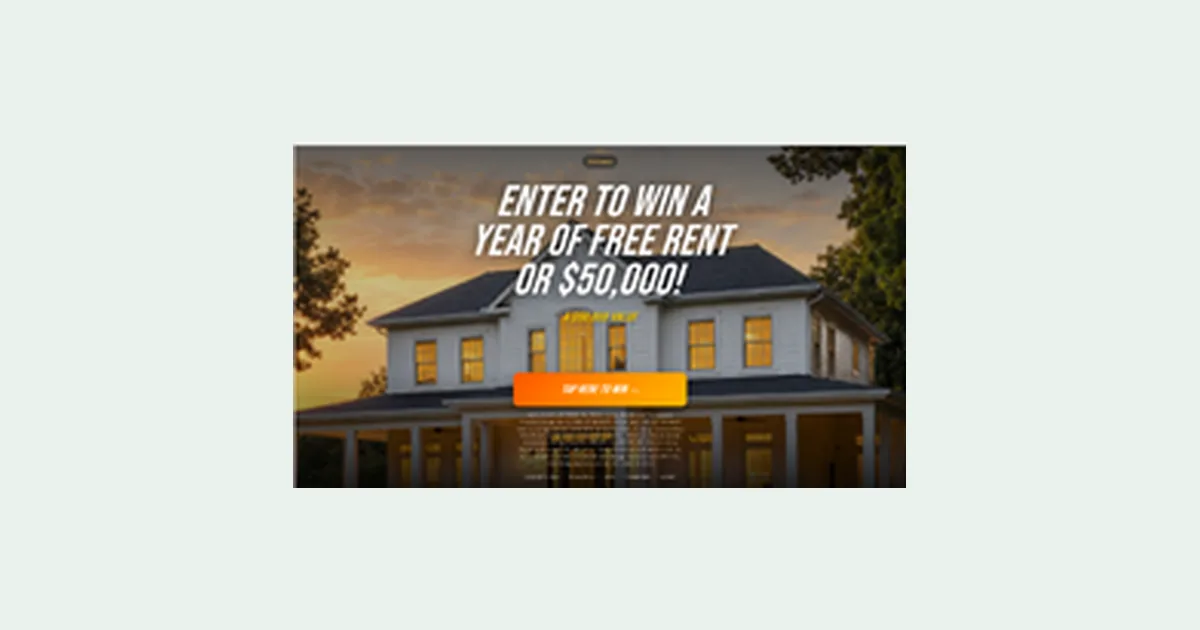 50KSweeps $50,000 Rent & Mortgage Sweepstakes Review